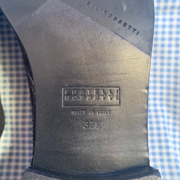 Fratelli Rossetti Silver and Black Women's Oxford - Size 37.5 IT (7-7.5 US) - Picture 8 of 8